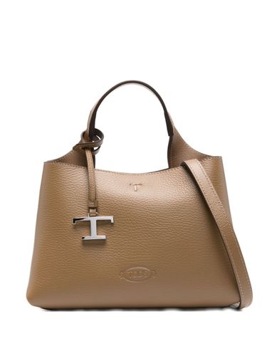 Tod's Micro Leather Shopping Bag - Tod's - Modalova
