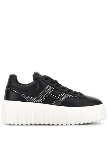 Hogan H-Stripes Leather Sneakers - Hogan - Modalova