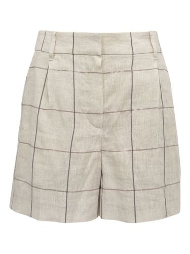 Brunello Cucinelli Linen Shorts - Brunello Cucinelli - Modalova