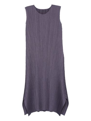 Pleated Midi Dress - PLEATS PLEASE ISSEY MIYAKE - Modalova