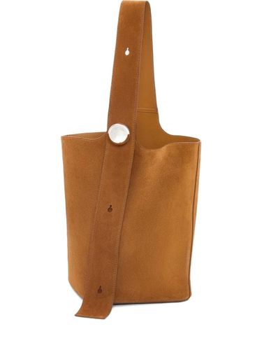 Pebble Suede Leather Bucket Bag - Loewe - Modalova
