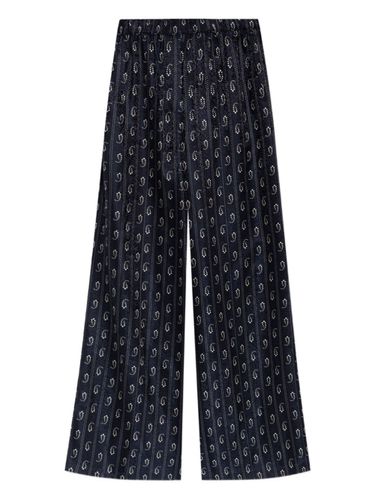 Tory Burch Jacquard Silk Trousers - Tory Burch - Modalova