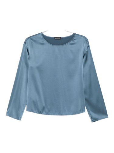 Emporio Armani Silk Top - Emporio Armani - Modalova