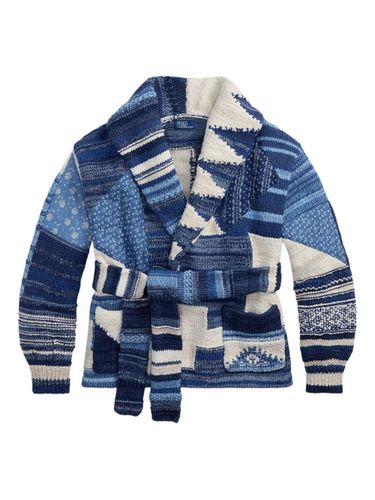 Cotton Cardigan With Print - POLO RALPH LAUREN - Modalova