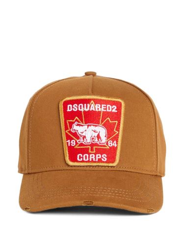 Dsquared2 Hat With Patch - Dsquared2 - Modalova