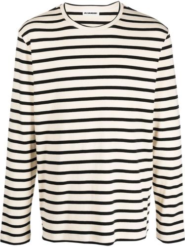 Cotton Long Sleeve T-Shirt - Jil Sander - Modalova