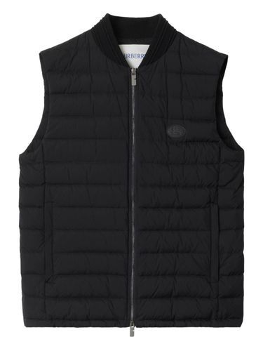 Burberry Down Vest With Logo - Burberry - Modalova