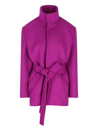 Saint Laurent Wool Coat - Saint Laurent - Modalova