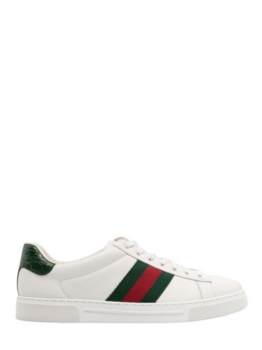 Gucci Ace Leather Sneaker - Gucci - Modalova