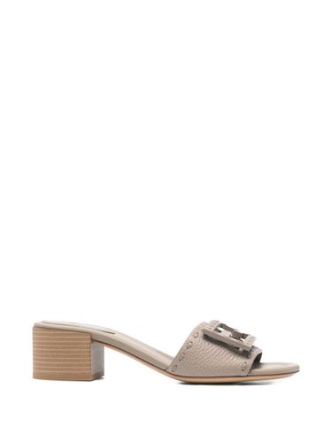 Fendi Baguette Leather Mules - Fendi - Modalova