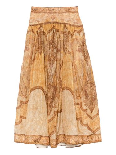 Wanderlust Cotton And Silk Maxi Skirt - Zimmermann - Modalova