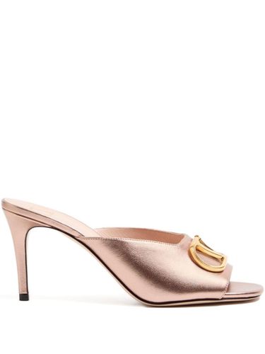 Vlogo Signature Leather Mules - Valentino Garavani - Modalova