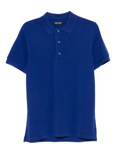Tom Ford Cotton Blend Polo Shirt - Tom Ford - Modalova