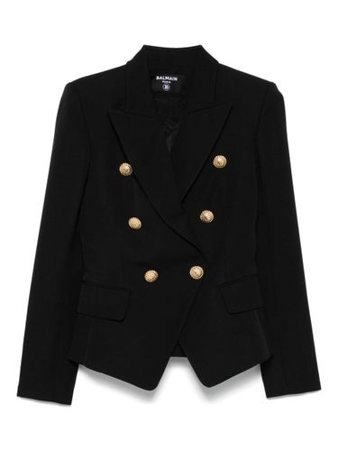 Balmain Wool Double-Breasted Jacket - Balmain - Modalova