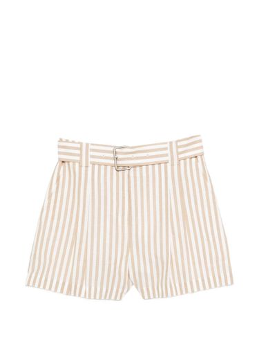 Iro Anemone Striped Cotton Shorts - Iro - Modalova