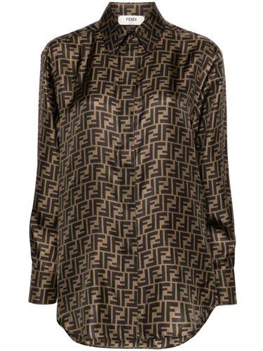 Fendi Ff Silk Shirt - Fendi - Modalova