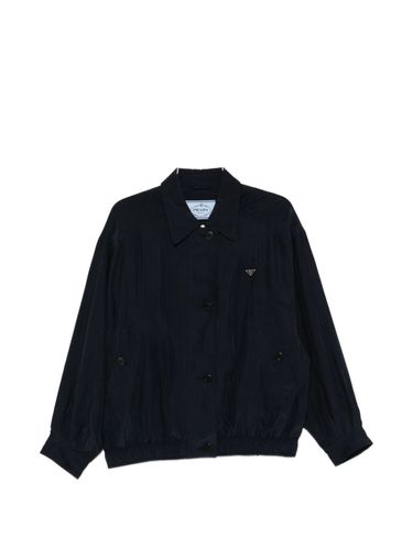 Prada Silk Blouson Jacket - Prada - Modalova