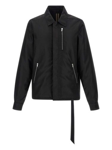 Zipped Down Padded Jacket - RICK OWENS DRKSHDW - Modalova