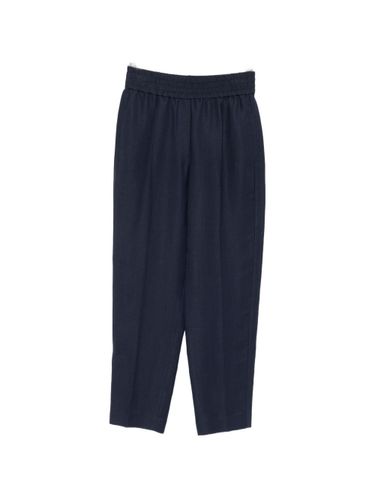 Linen Blend Trousers - Brunello Cucinelli - Modalova