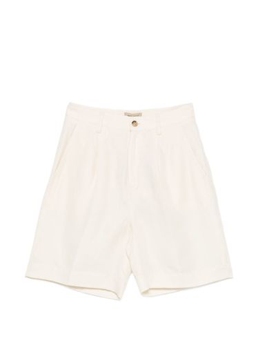 Woolrich Linen Blend Shorts - Woolrich - Modalova