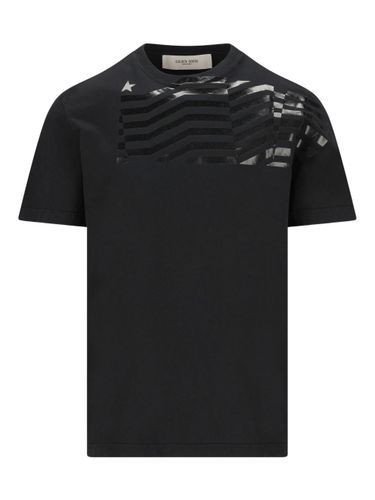 Golden Goose Printed Cotton T-Shirt - Golden Goose - Modalova