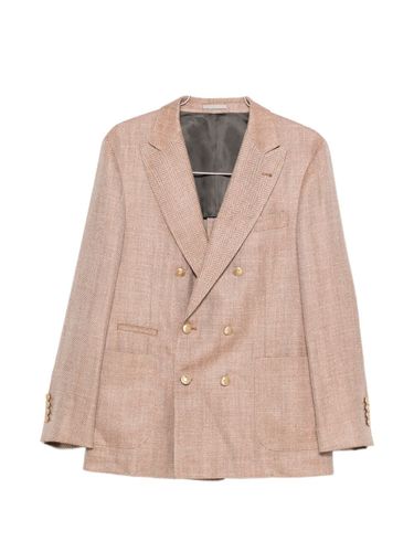 Double-Breasted Jacket - Brunello Cucinelli - Modalova