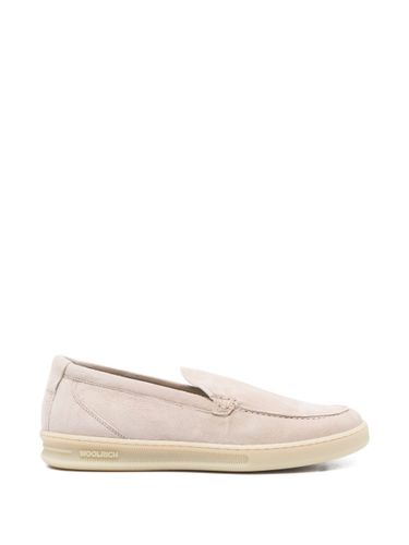 Woolrich Double U Leather Slip-On - Woolrich - Modalova