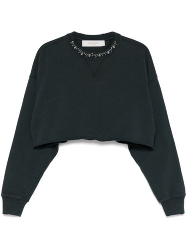 Cotton Cropped Sweatshirt - Golden Goose - Modalova