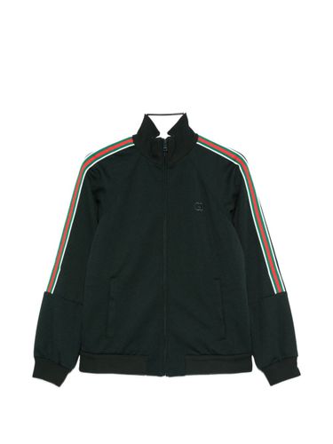 Gucci Web Detail Track Jacket - Gucci - Modalova