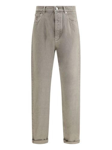 Denim Cotton Jeans - Brunello Cucinelli - Modalova