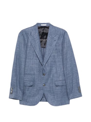 Wool Blend Single-Breasted Jacket - Brunello Cucinelli - Modalova