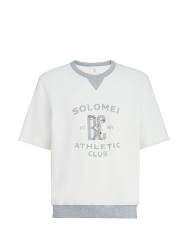 Logo Cotton Sweatshirt - Brunello Cucinelli - Modalova