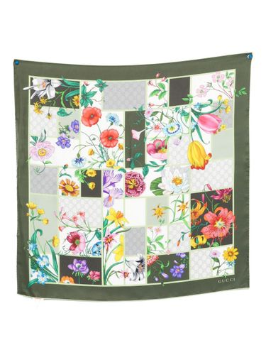 Gucci Printed Silk Foulard - Gucci - Modalova