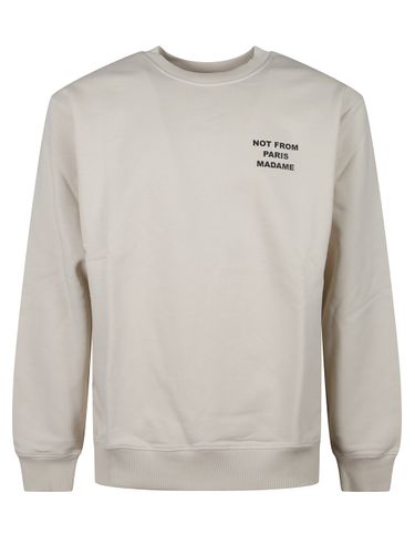 Le Sweatshirt Slogan - DROLE DE MONSIEUR - Modalova