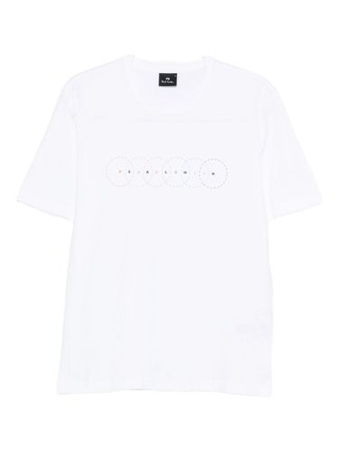 Circles Organic Cotton T-Shirt - PS PAUL SMITH - Modalova