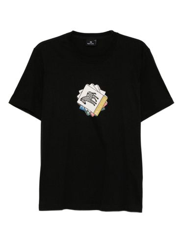 Zebra Organic Cotton T-Shirt - PS PAUL SMITH - Modalova