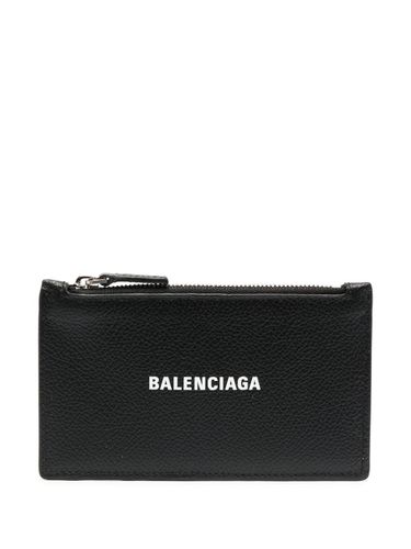 Balenciaga Cash Leather Card Case - Balenciaga - Modalova