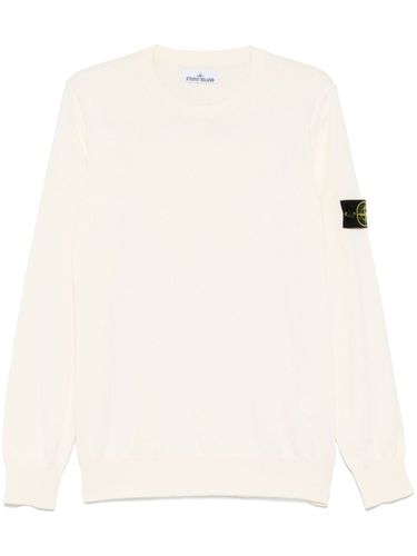 Cotton Crewneck Sweater - Stone Island - Modalova