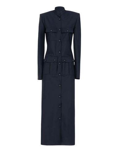 LES FILLES D'EVA Wool Pocket Dress - LES FILLES D'EVA - Modalova