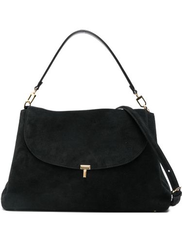T-Lock Suede Leather Tote Bag - TOTEME - Modalova