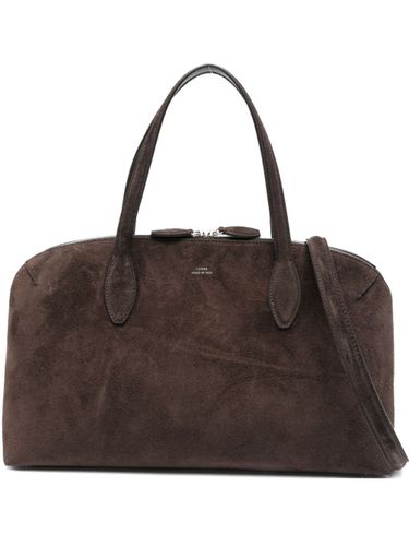 TOTEME Suede Leather Tote Bag - TOTEME - Modalova