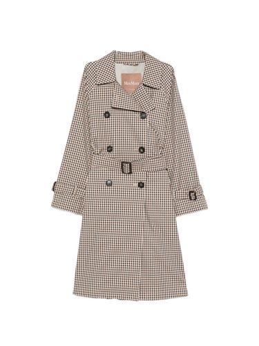 Cotton Blend Trench Coat - MAX MARA THE CUBE - Modalova