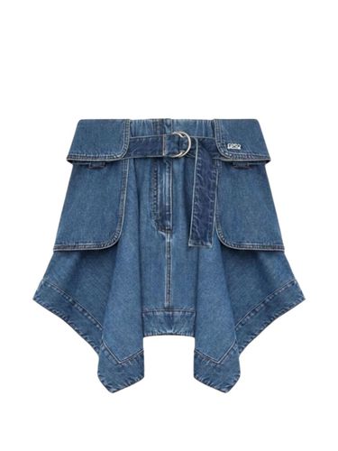 Loewe Denim Cargo Skirt - Loewe - Modalova