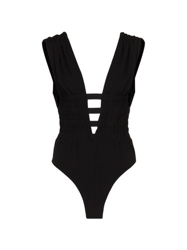 Alaïa V-Necked Bodysuit - Alaïa - Modalova