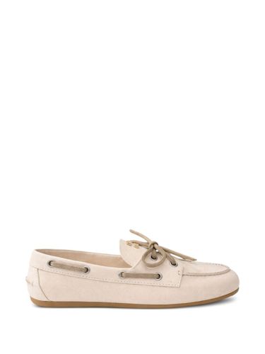 Miu Miu Deck Canvas Loafers - Miu Miu - Modalova