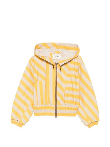 Fendi Striped Blouson Jacket - Fendi - Modalova