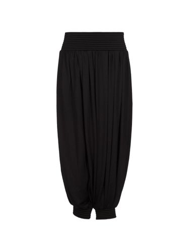 Alaïa Cotton Draped Trousers - Alaïa - Modalova
