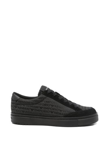 Emporio Armani Canvas Sneakers - Emporio Armani - Modalova