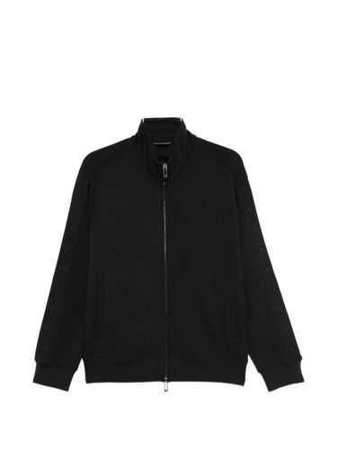 Cotton Zipped Sweatshirt - Emporio Armani - Modalova