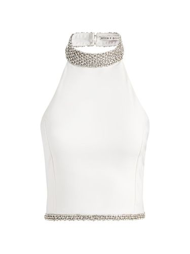 ALICE+OLIVIA Halterneck Top - ALICE+OLIVIA - Modalova